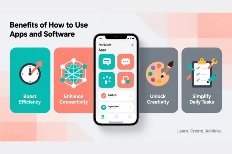 benefits of how to use apps and software