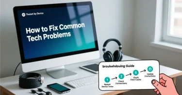 how to fix common tech problems a simple step-by-step guide
