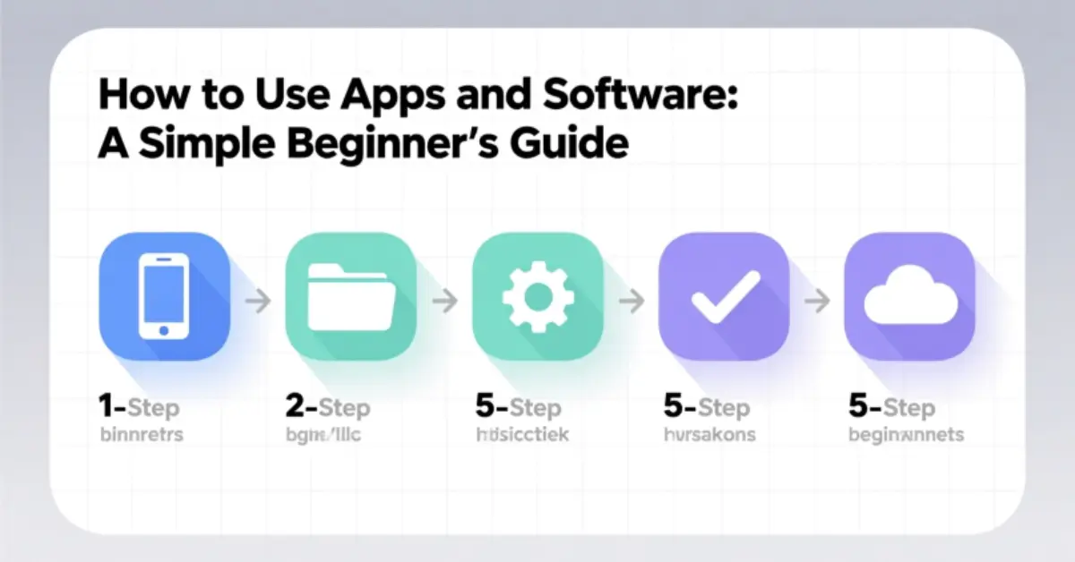 How To Use Apps And Software: A Simple Beginner Guide